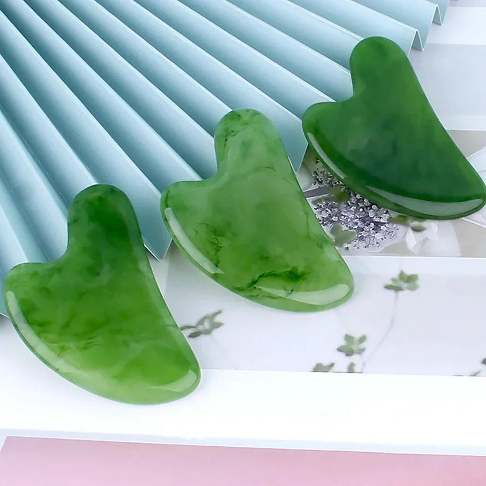 Resin Gua Sha Board – Face Sculpting Massage Tool | SAKSRAAR