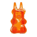Ita Backpack Cute Bear Design Large Capacity Clear Display Bag Casual Shoulder Bag for Anime Fans Daily School Accessory Oasis Select Orange
