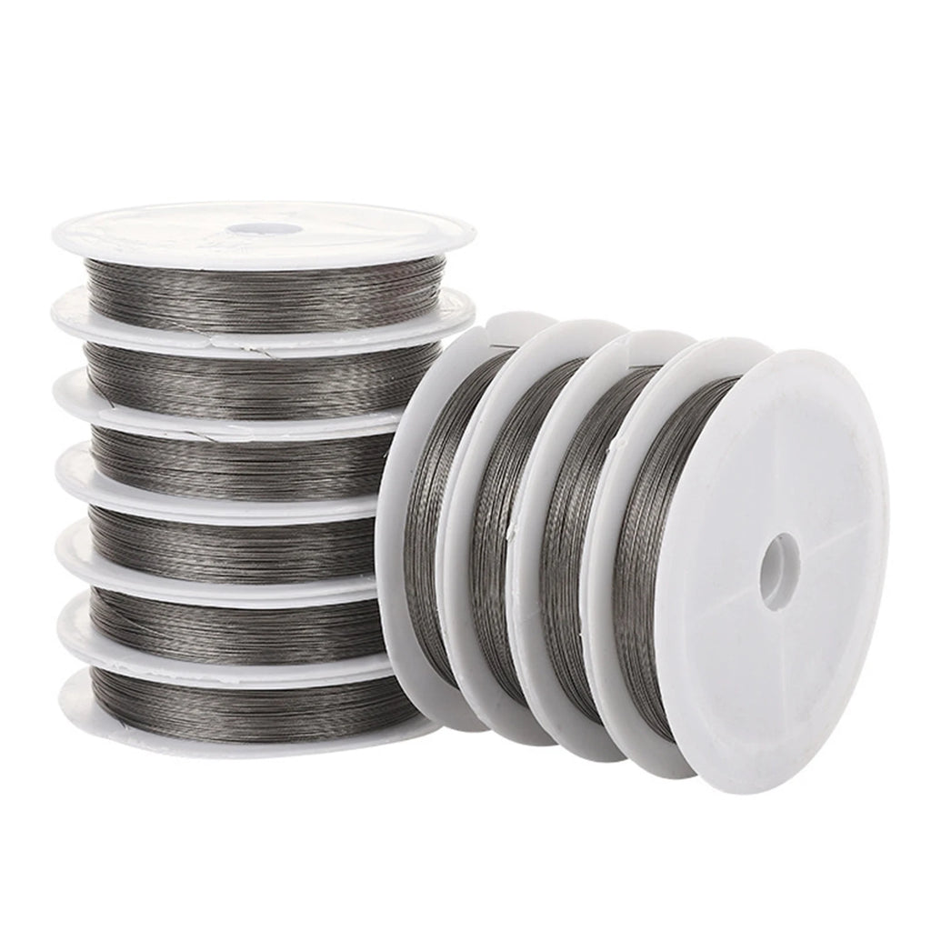 Stainless Steel Beading Wire 10-Roll Pack | Jewelry Making
