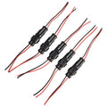 5Sets 2 Pin Way Electrical Wire Connector Automotive Male Female Electrical Connectors Quick Disconnect Wire Connectors Oasis Select 5sets 2pin