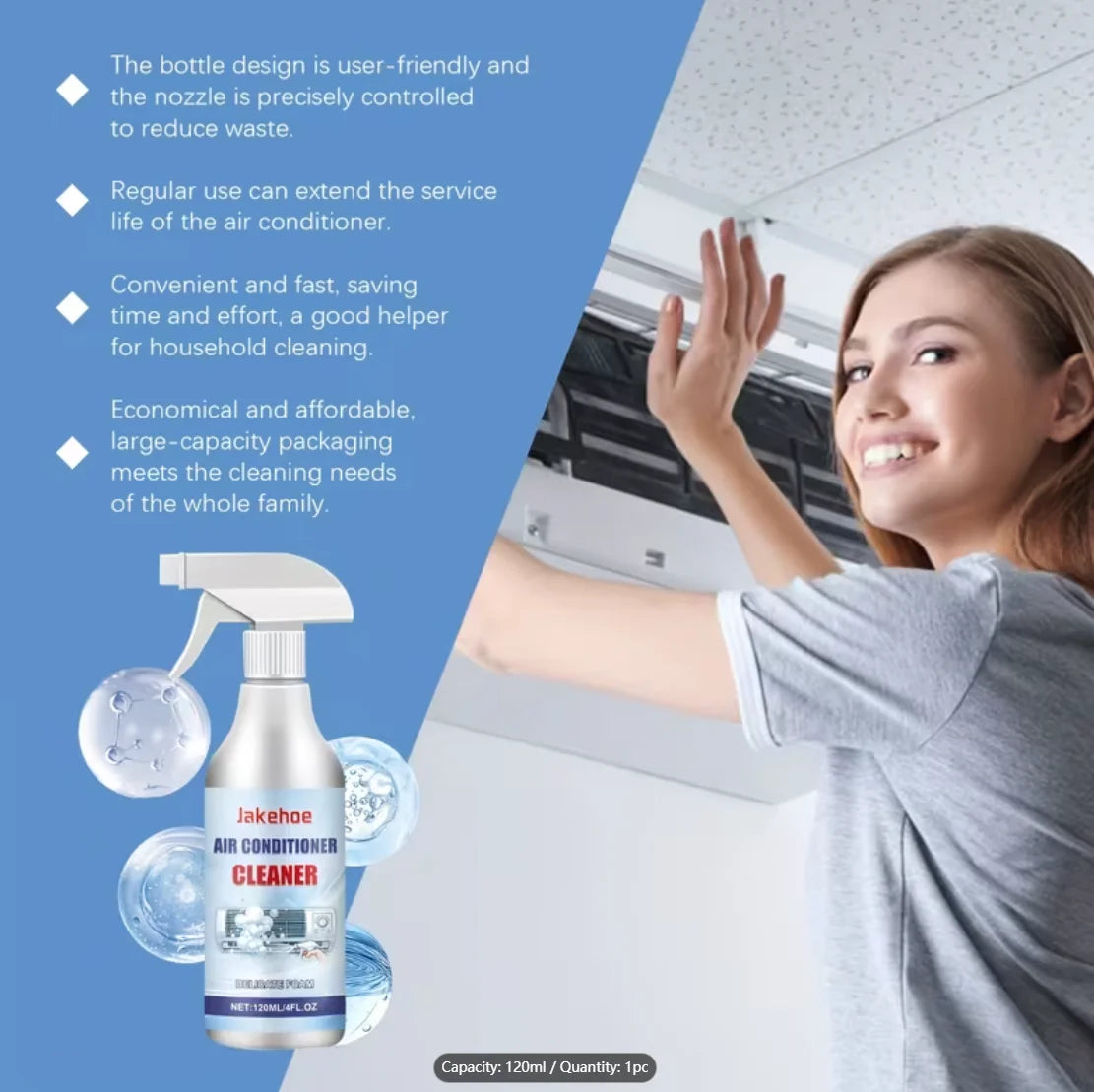 AC Foam Cleaner Spray – No-Disassembly Air Conditioner Cleaner AC Foam Cleaner Oasis Select