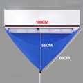 100cm PVC Air Conditioner Cleaning Cover Bag with Drain Pipe AC Cleaning Cover Bag Oasis Select 1pc