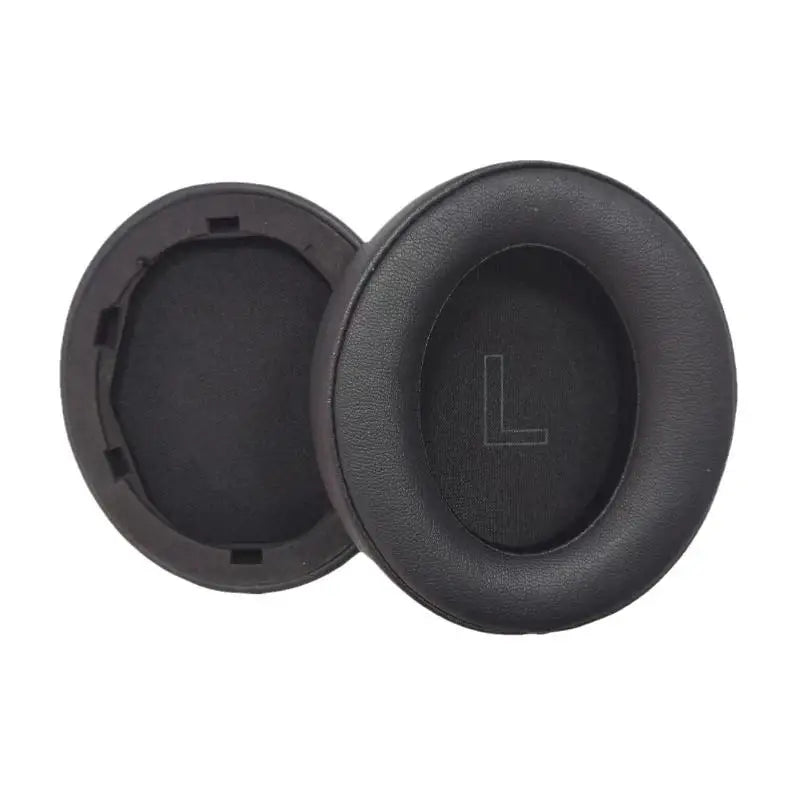 2Pcs Headphones Earmuffs Mesh Memory Covers Sponge Protein Earphone Pads For Anker Soundcore Life Q30 Q35 Replacement Earpads Oasis Select Black