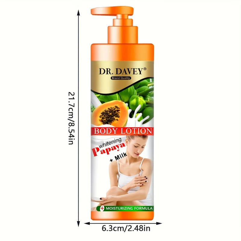 DR.DAVEY Papaya Body Lotion 500ml – Hydrating & Moisturizing