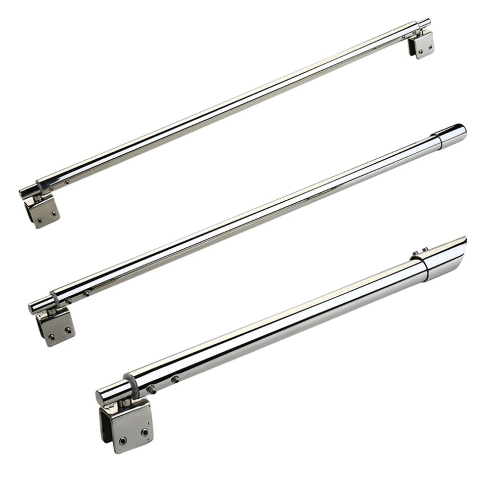 Stainless Steel Shower Screen Support Bar Arms Adjustable Telescopic Pole For Shower Glass Door Fixed Rod Glass Panel Oasis Select