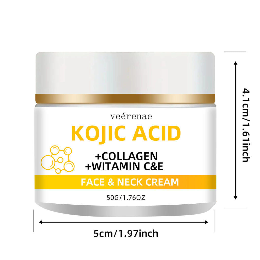 veérenae Kojic Acid Face & Neck Cream – All Skin Types