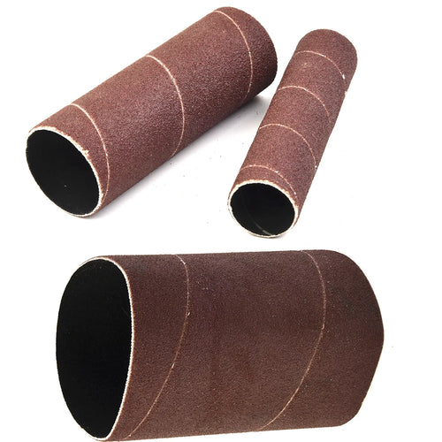 115mm Sanding Drum Sleeves Sanding Paper Drum Polishing Tools 80/150/240 Grit Sandpaper For Metal Woodworking Polishing Oasis Select