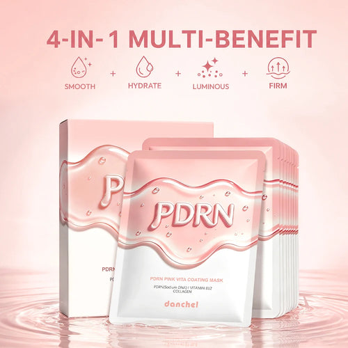 10-Pack PDRN Salmon DNA Sheet Masks – Hydrating & Firming Korean Sheet Mask Oasis Select