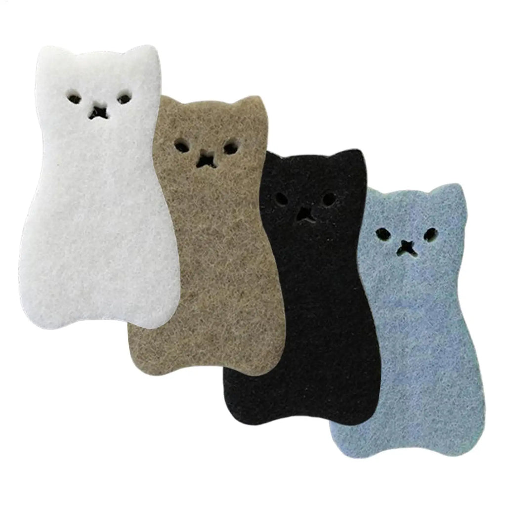 Cat Cleaning Sponge Kitchen Scrub Sponges Cat Cleaning Sponge Dishwashing Scrubber Non-Scratch Dish Washing Pad Kitchen Scrubber Oasis Select