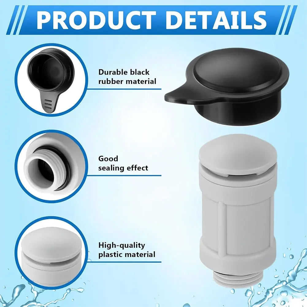 Intex 12363 12373 Air Jet Valve & Cap – Pool Replacement Kit Pool Valve Replacement Oasis Select