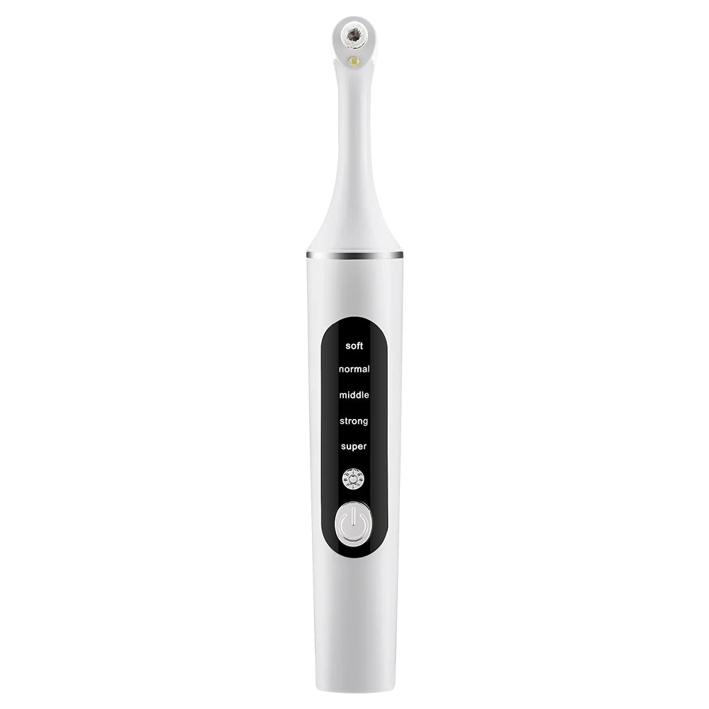 Electric Tooth Polisher – 5 Modes, 6 Heads, LED Plaque Remover