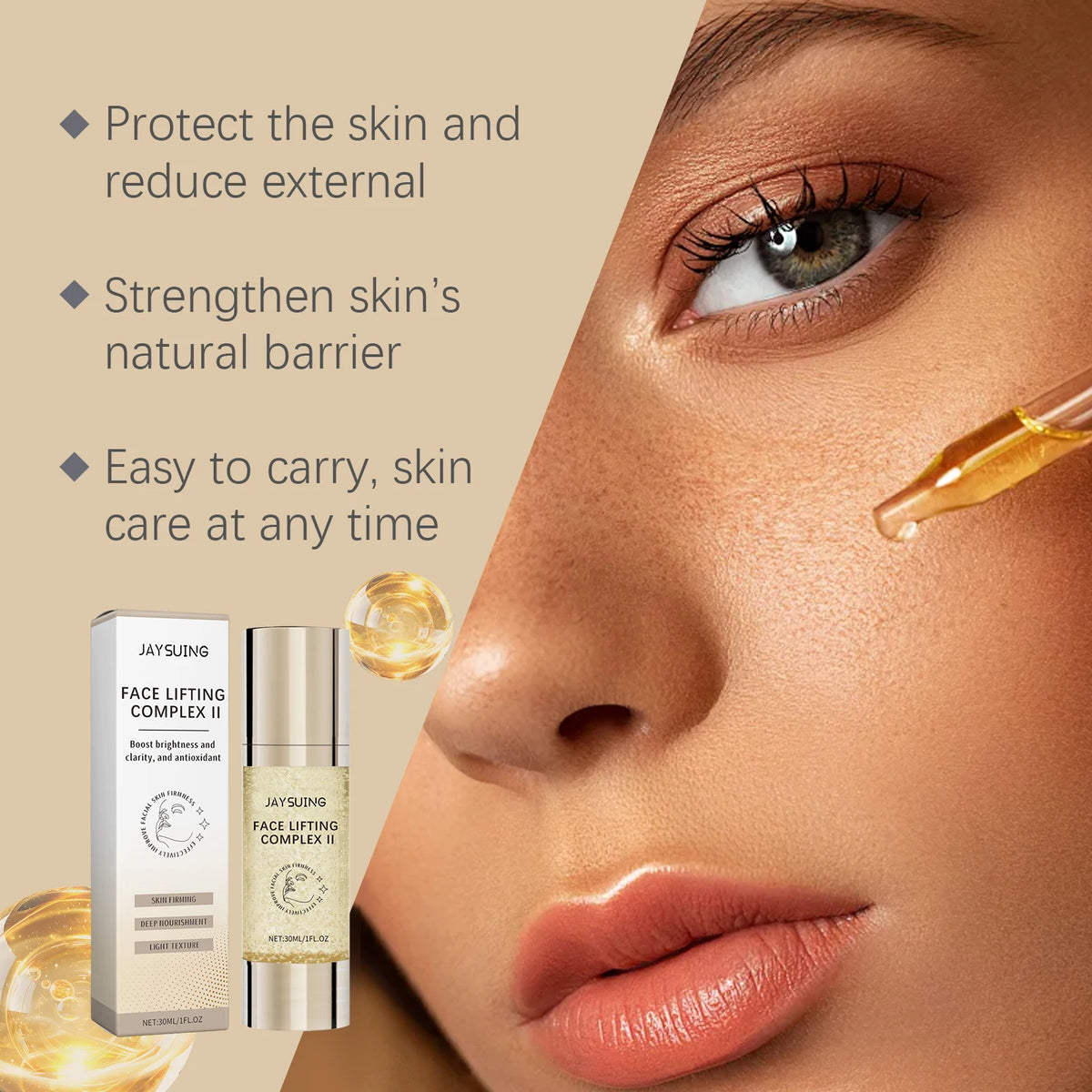 Jaysuing Tocopherol Vitamin E Firming Face Serum 30ml Firming Face Serum Oasis Select