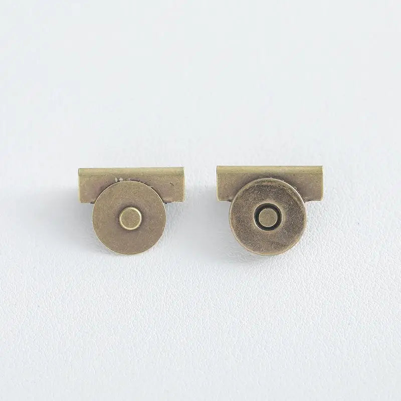 1/5Pairs Metal Seamless Magnetic Buckle DIY Buckle No-nail Seamless Button Bag Accessories Oasis Select A4