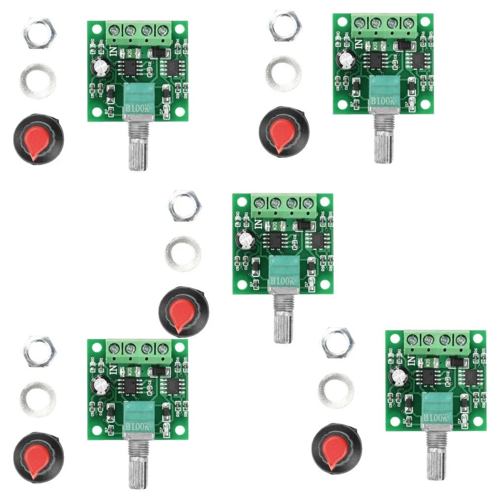 DC 1.8V 3V 5V 6V 12V PWM Motor Speed Controller Adjustable Speed DC Motor Driver Home Improvement Durable Oasis Select 5pcs