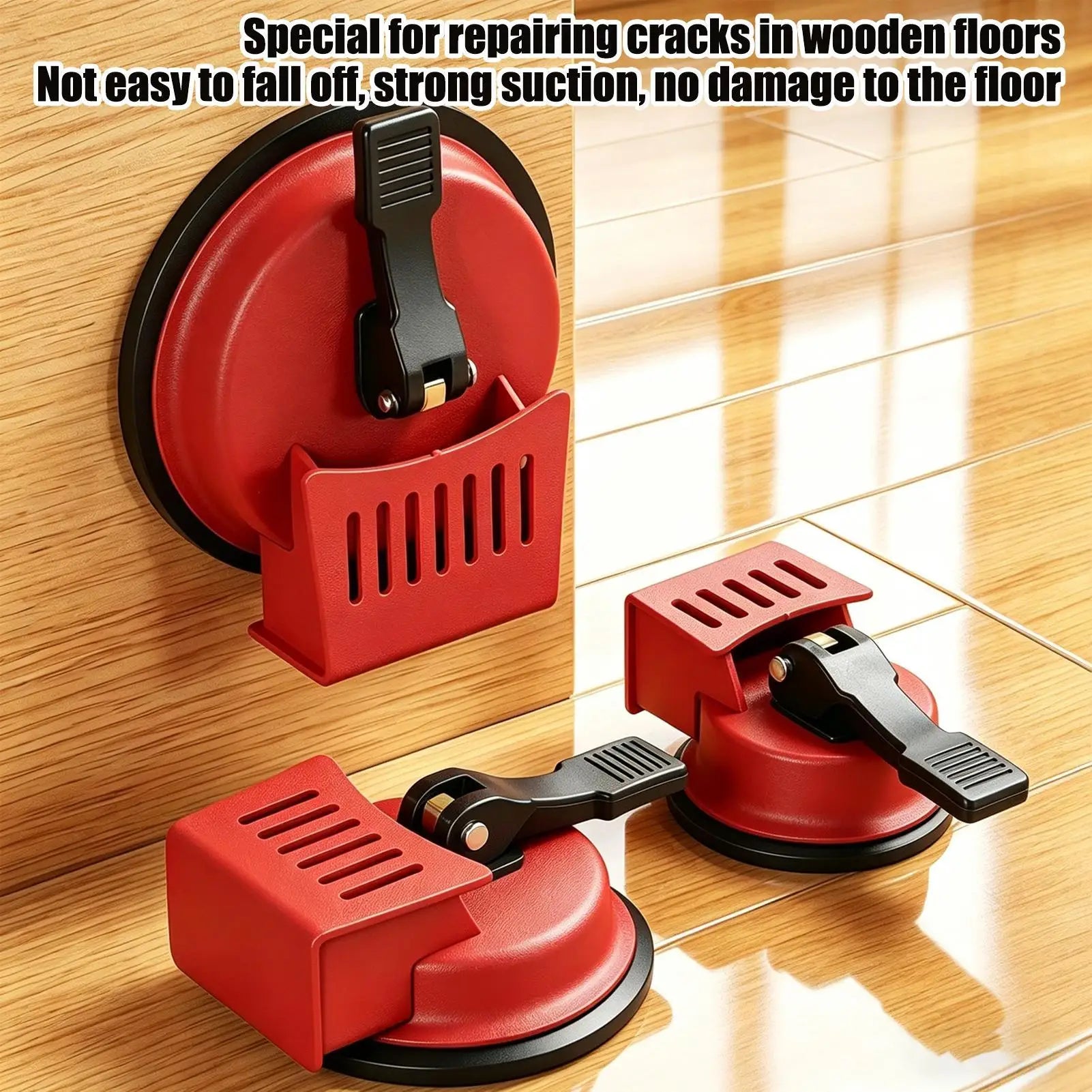 Floor Gap Repair Tool Suction Suction Cup Professional-Grade Seamless Joint Tool Floor Gap Repair Tool Flooring Fixing Puller Oasis Select
