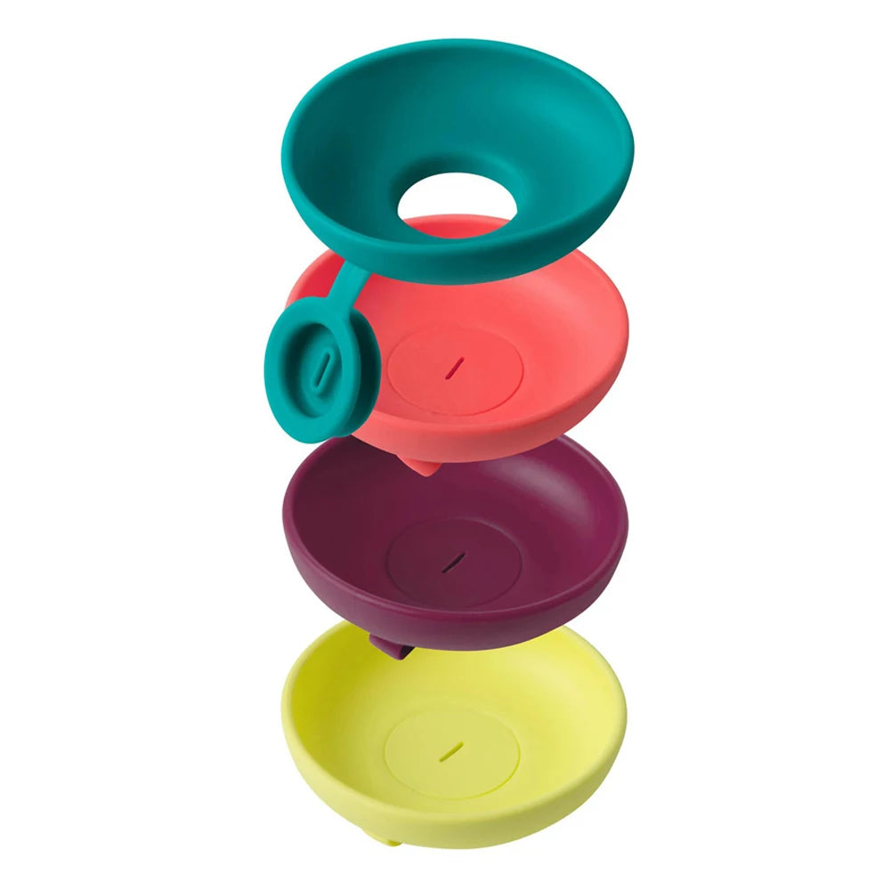 5Pcs Kids Drip Proof Popsicle Rack Reusable Mess-Free Frozen Treats Holder for Summer Days Silicone Anti-Drip Ice Cream Bracket Oasis Select Multicolor france