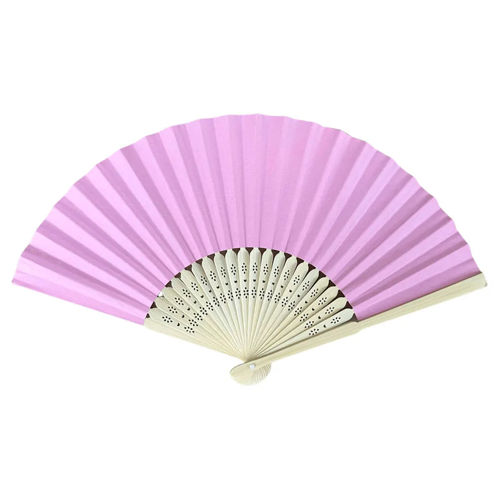 Blank Bamboo Folding Fan DIY Calligraphy Painting Wedding Party DIY Folding Fan Oasis Select