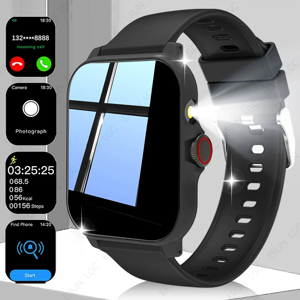 ERUN Smart Watch 1.83" Touch Screen | Call, Sports & Alexa