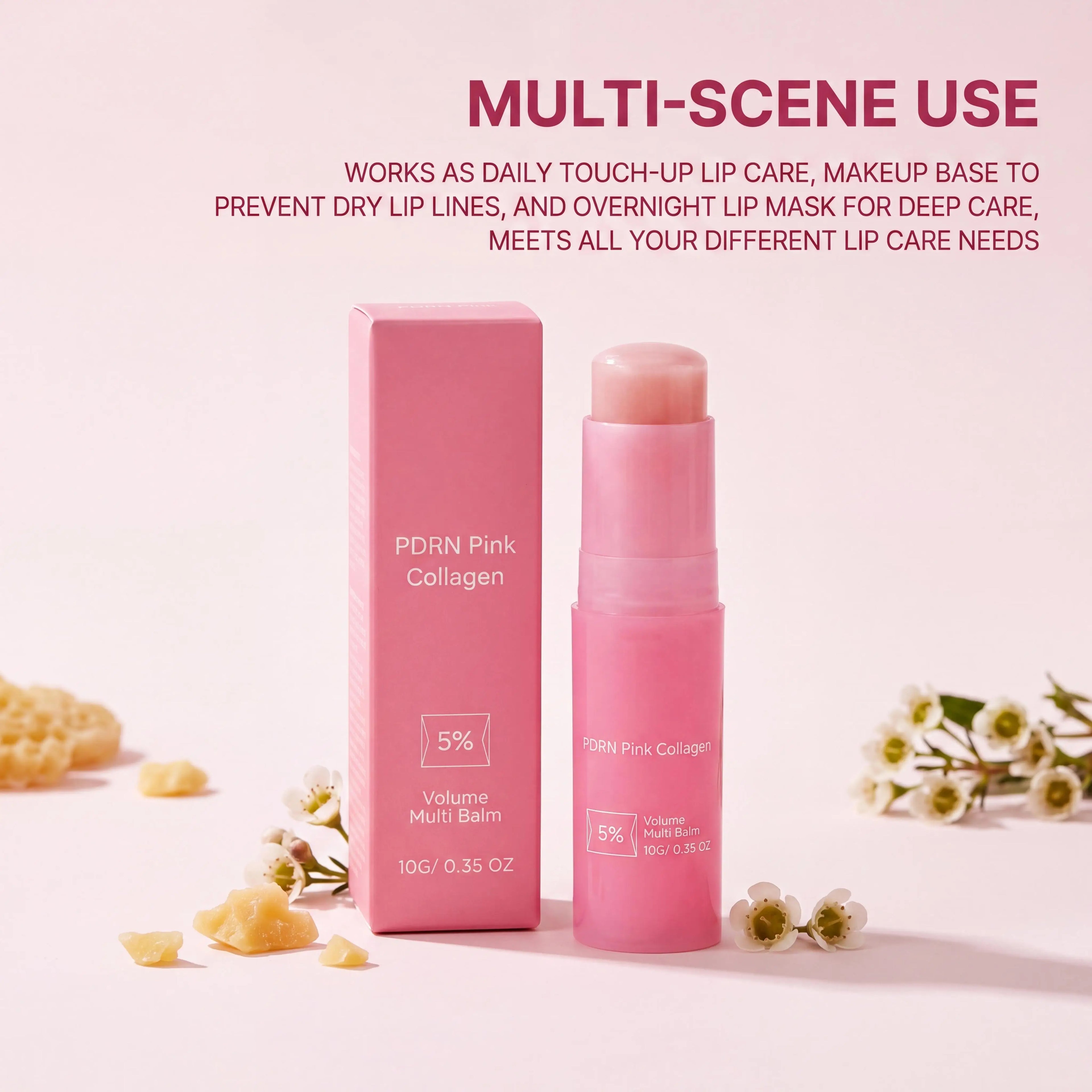 Collagen Multi Balm Stick – Moisturizing Anti-Wrinkle Face & Lip Collagen Balm Stick Oasis Select