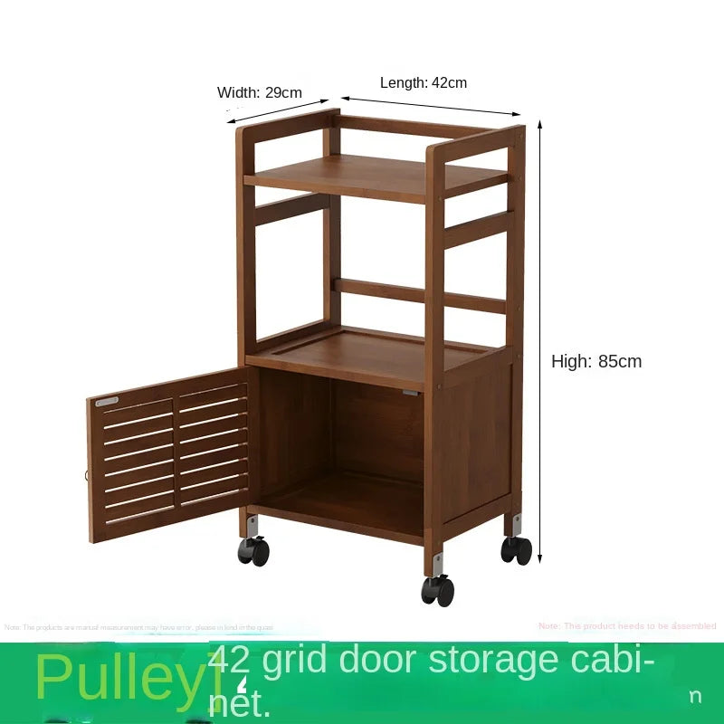 Tea cabinet, tea cabinet, sideboard, solid wood movable living room tea set cabinet, storage cabinet, shelving cabinet, storage Oasis Select 42E