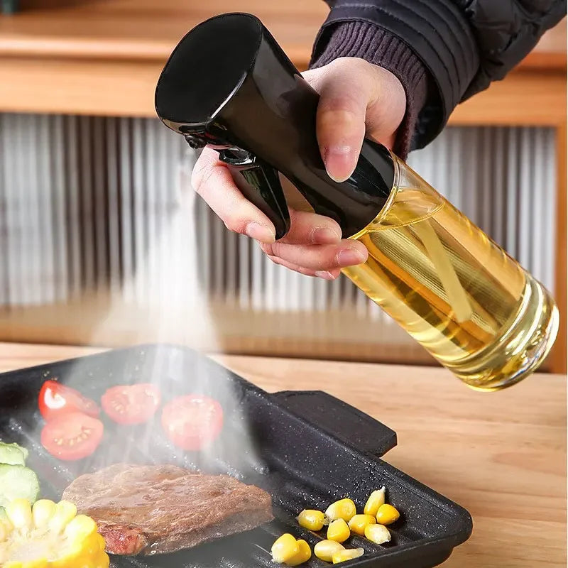 200\300\500ml Kitchen Oil Spray Bottle Olive Acid Sprayer for Cooking BBQ Baking Oil Dispenser Nebulizer Accessories Gadget Oasis Select