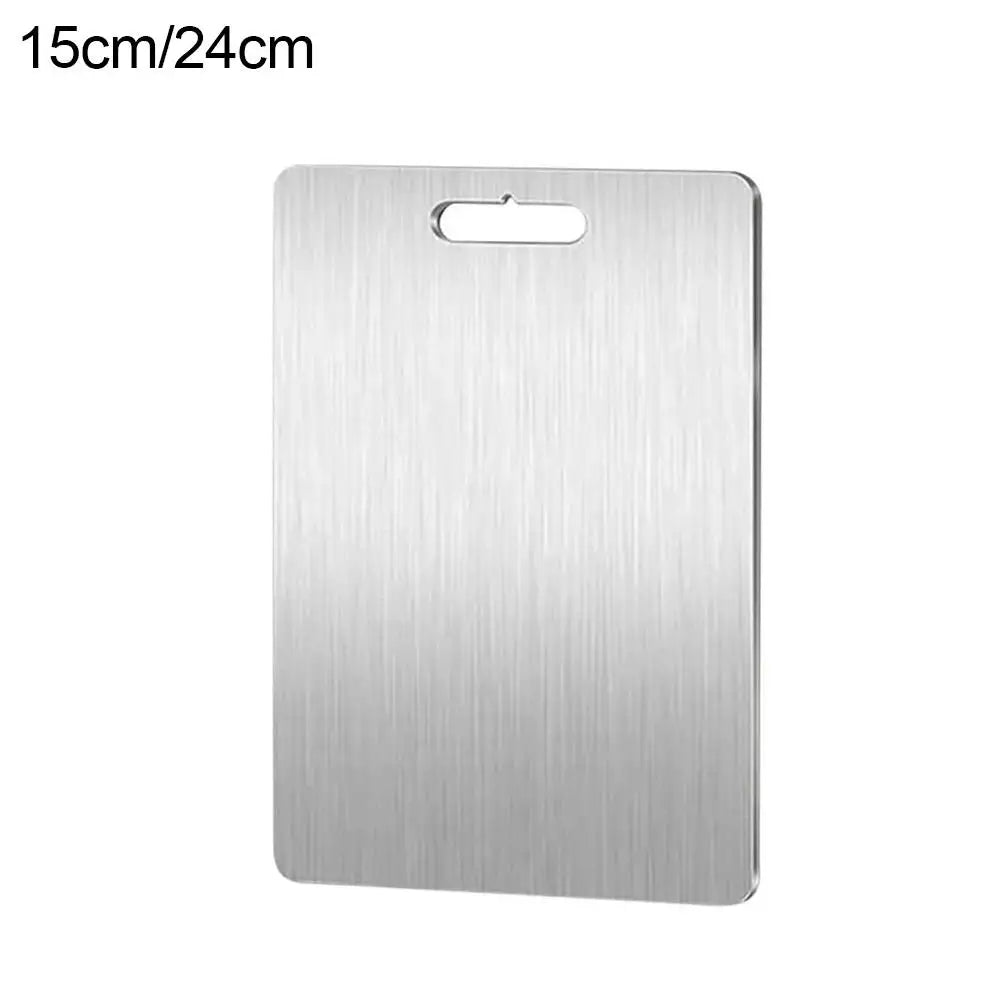 Titanium Cutting Boards for Kitchen, Stainless Steel Cutting Board, 304 Stainless Steel Double-Sided Food Grade Cutting Board Oasis Select A
