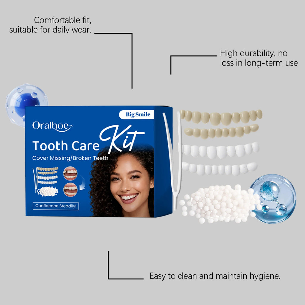 Denture Beauty Kit – Cosmetic Tooth Veneers for a Natural Smile Cosmetic Tooth Veneer Oasis Select