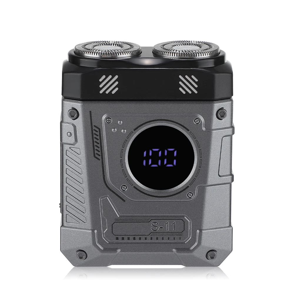 AFDEAL Mini Electric Shaver for Men – USB Rechargeable Travel Razor