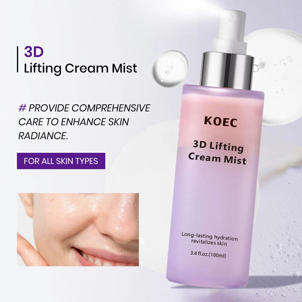 3D Lifting Anti-Aging Face Cream Neck Firming Deep Hydration Nourishing Moisturizer Improve Elasticity Wrinkle Removal Skin Care Oasis Select