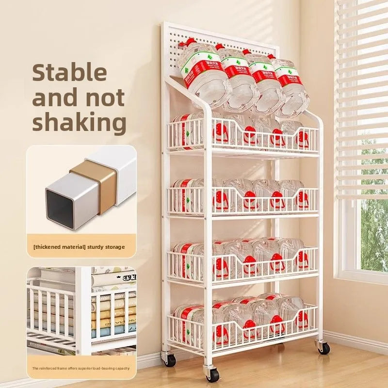 Snack shelves Internet celebrities Snack food and beverage supermarkets Mobile shelves Convenience store Multi-layer Oasis Select