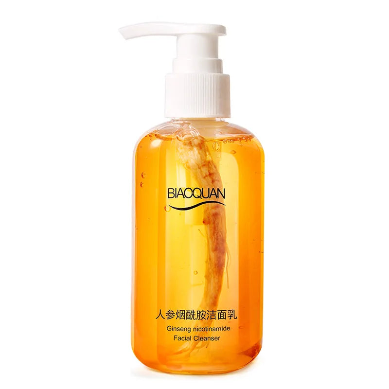 Ginseng & Niacinamide Facial Cleanser 200ml – Oil Control Facial Cleanser Oasis Select Default Title