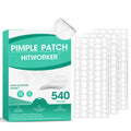 540pcs/box transparent circular acne patch containing tea tree oil, alcohol free, non irritating absorption of acne secretions Oasis Select 540pcs