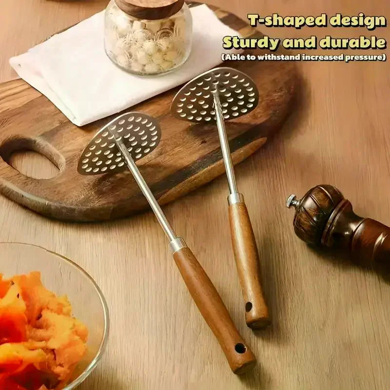 201 Stainless Steel Purple Sweet Potato Press Household Mashed Potato Maker Baby Food Press Tool Oasis Select
