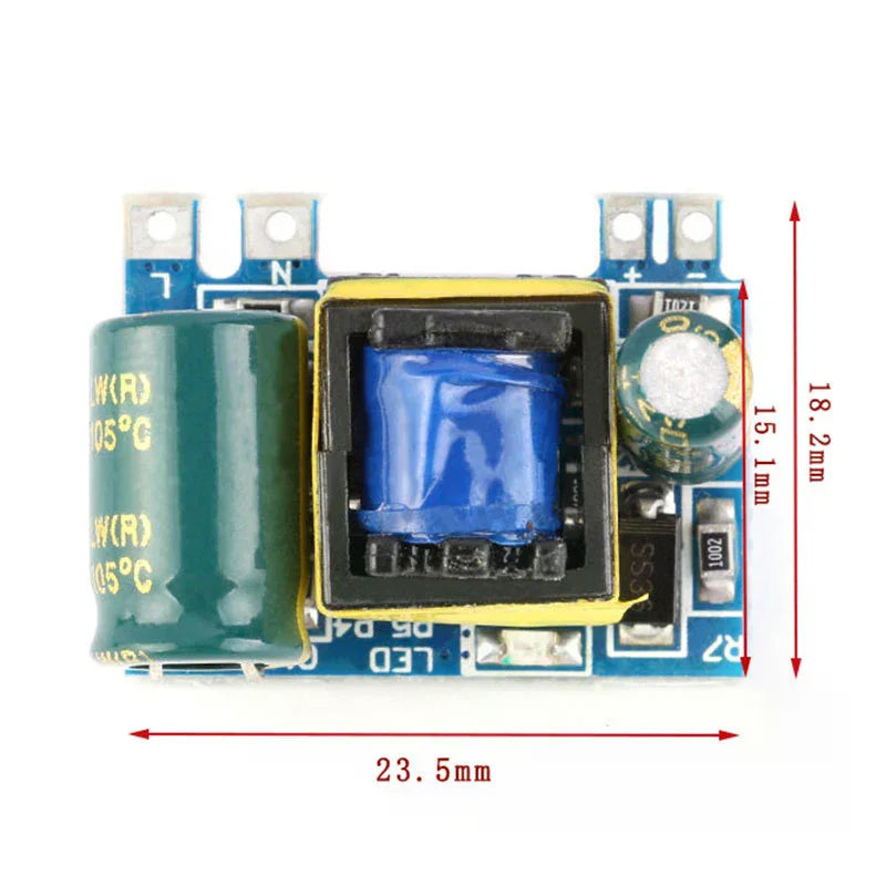 HUXUAN AC to DC 5V/12V Isolated Buck Converter Power Module