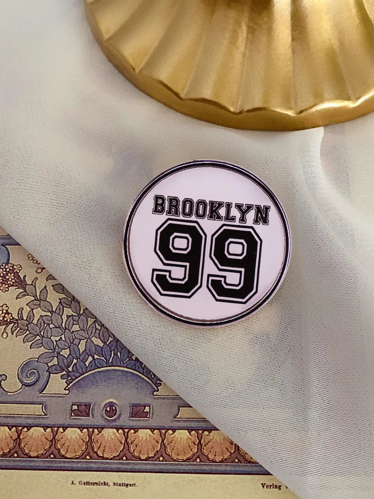Brooklyn Nine-nine Television Show Pin 99 Design Badge Oasis Select