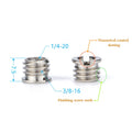 1/4 to 3/8" Camera Tripod Adapter Screw – Universal DSLR Mount