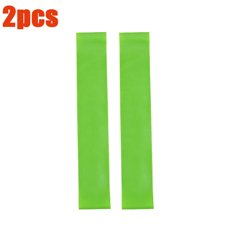 1/2Pcs Resistance Bands, Exercise Bands, Full Body Fitness Bands, Hip, Leg, Arm, Home Gym, Yoga And Pilates Stretching Bands Oasis Select Green-2pcs