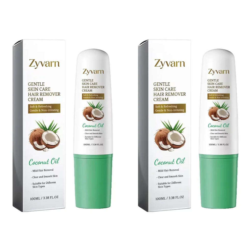 Soothing Hair Removal Cream Coconut Oil Moisturize Formula Painless