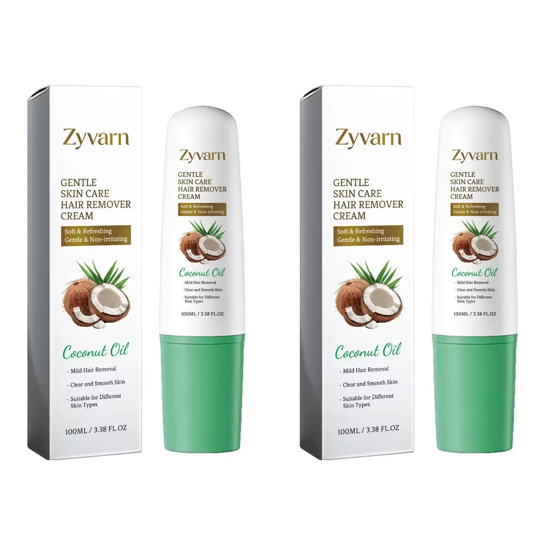 Soothing Hair Removal Cream Coconut Oil Moisturize Formula Painless