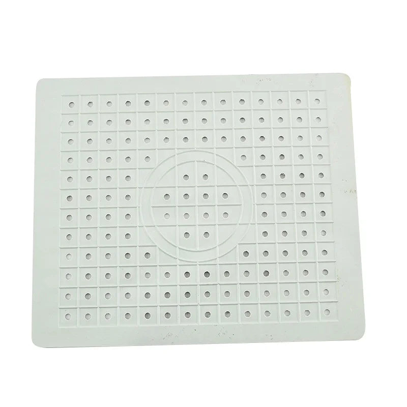 Quick-Dry Rubber Sink Mat – Anti-Slip & Heat-Resistant Pad Sink Mat & Protector Oasis Select white-rectangular As shown in the figu