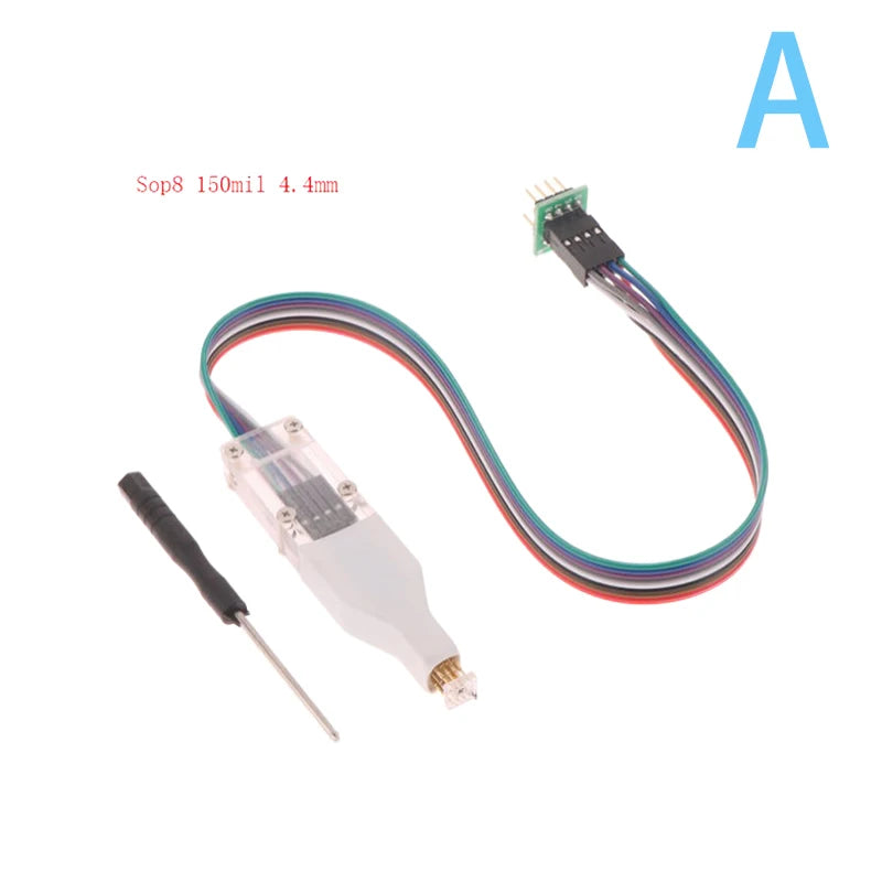 Sop8 W-son Chip Download Burn Write Probe Spring Needle Flash Eeprom Chip Burner Cable Oasis Select A