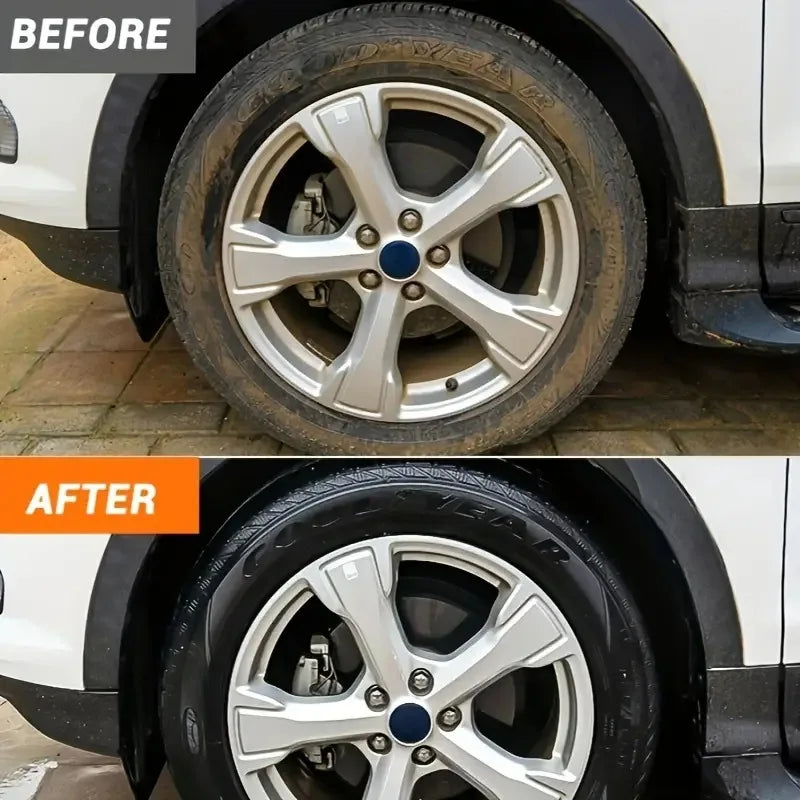 Car Tire Blackening & Plastic Polishing Maintenance Wax