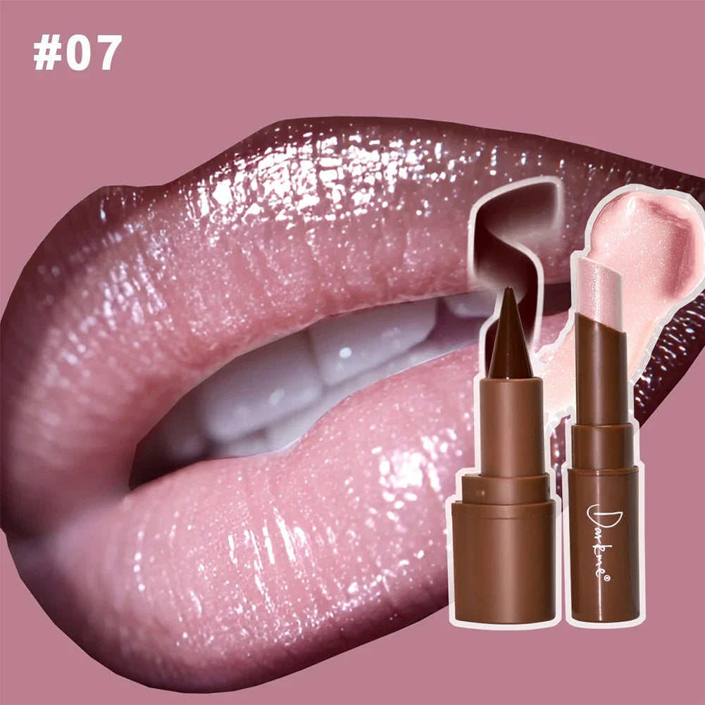 Velvet Brown Lip Liner Pencil Nude Matte Waterproof Non-stick Cup Cherry Red Lip Liner Lip Contour Pen Lipstick Makeup For Woman Oasis Select 07