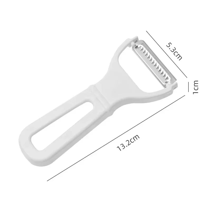 Stainless Steel Vegetable and Fruit Slicer Shredding Tool for Quick Fruit Strip Cutting and Daily Kitchen Prep Kitchen Tools Oasis Select 1PC