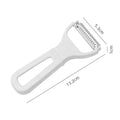 Stainless Steel Vegetable and Fruit Slicer Shredding Tool for Quick Fruit Strip Cutting and Daily Kitchen Prep Kitchen Tools Oasis Select 1PC