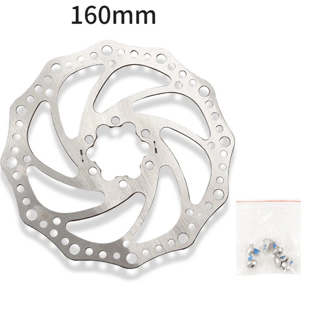 Bicycle Disc Brake Rotors Road Bikes Scooters Installation With Screws Flange Hub Mountingwith Adapter High Hardness Carbon Oasis Select rotor with screw