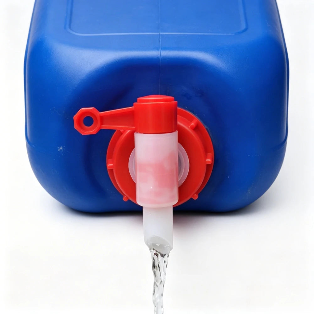 Horticultural Plant Nutrient Solution Faucet Outlet DIN51 61Litre Canister for 15-60 Dosing Tap Gardening Watering Faucet Oasis Select