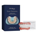 Snap On Veneers Denture Temporary Orthodontic Brace False Teeth Instant Confident Smile Soft Comfortable Dentures Kit For Adult Oasis Select 1 SET