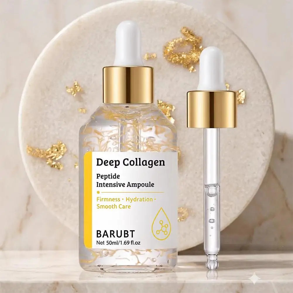 Korean Silk Collagen Essence Serum Deep Peptide Intensive Revitalizing Face Cream Anti-Wrinkle Firming Lifting Skin Care 40/50ml Oasis Select