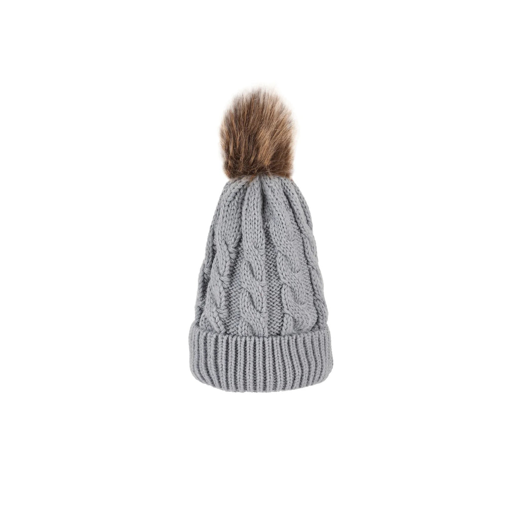 Middle cap knitting Fried Dough Twists wool hat wool ball hat warm hat cover in autumn and winter Oasis Select